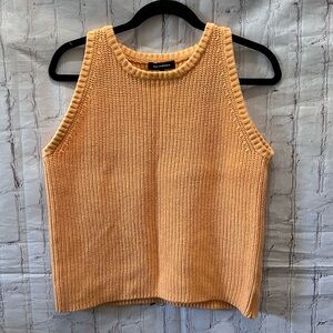 525 America Orange Knit Tank Top
